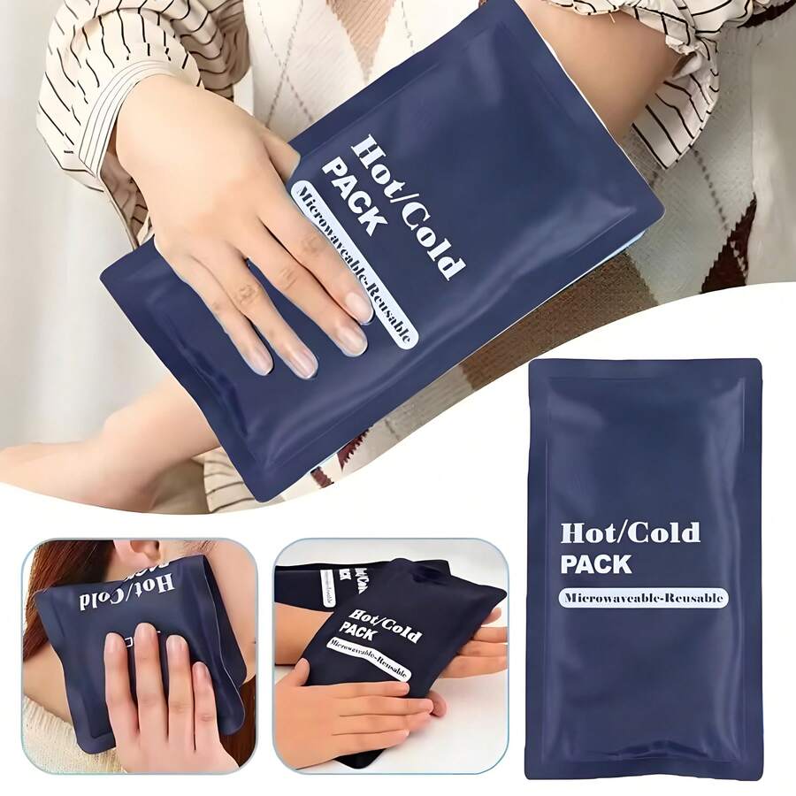 Paquete de terapia reutilizable profesional de calor/frío, bolsa portátil de compresión caliente y fría para viajes al aire libre - Multicolor - Ver 1