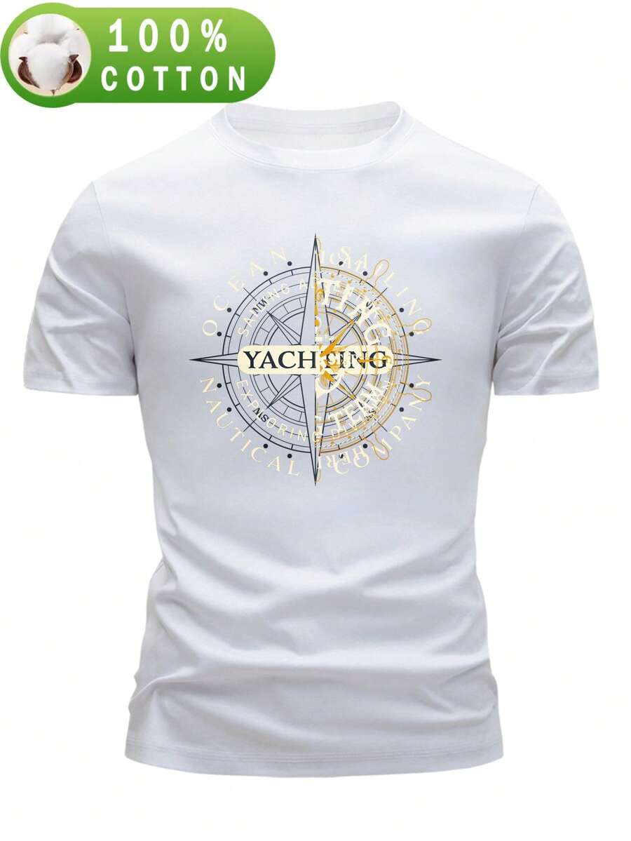 Men T-Shirts - 白色 - 查看 1