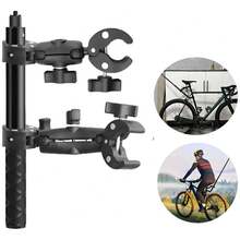 Soporte Manillar Moto Extensible Cámara Deportiva Negro Ajustable Rotación 360 - Negro - Ver 1