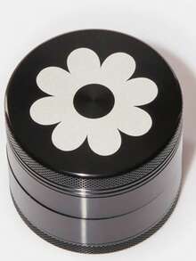 1PC, New Japanese Style 50MM Minimalist Flower Herb Grinder, Zinc Alloy Metal 4-Layer Fine Grinder, Portable Herb Crusher, Suitable For Hand-Rolled Smokers! - View 8