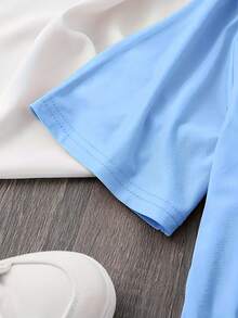 Fashionable T-Shirts And Tops For Women, DIY - Blue Sky - View 3