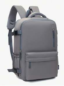 Mochila de viaje grande para mujer, bolso de moda para portátil, multiusos para ir al trabajo, escuela & viajes de negocios, equipaje de mano para cabina compatible con Ryanair, Wizz Air - Multicolor - Ver 4
