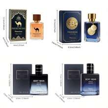 VERSCEISG A Random Bottle Of Men's Cologne Spray, With A Lasting Wooden Fragrance, Combined With Cardamom, Jasmine, Leather, Moss, Amber And Patchouli, Elegant And Masculine, Suitable For Daily, Business, Dating And Party Occasions, 1.75 Liquid Ounces - 1 pack/1.75 ounces - 查看 2