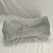 1pc Nap Pillow, Rest Cushion, Neck Support Pillow, Sofa Pillow, Office/Home, Dorm Pillow, Car Triangle Pillow - Grey - View 14