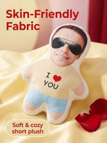 1PC DIY Custom Personalized Creative Pillows And Cushions, Gifts For Girlfriends/Wives, Home Decoration | Holiday Decoration | Wedding | Birthday Gift | Anniversary | Children's Gift, Suitable For Halloween, Christmas, Thanksgiving, Valentine's Day - Multicolor - View 4