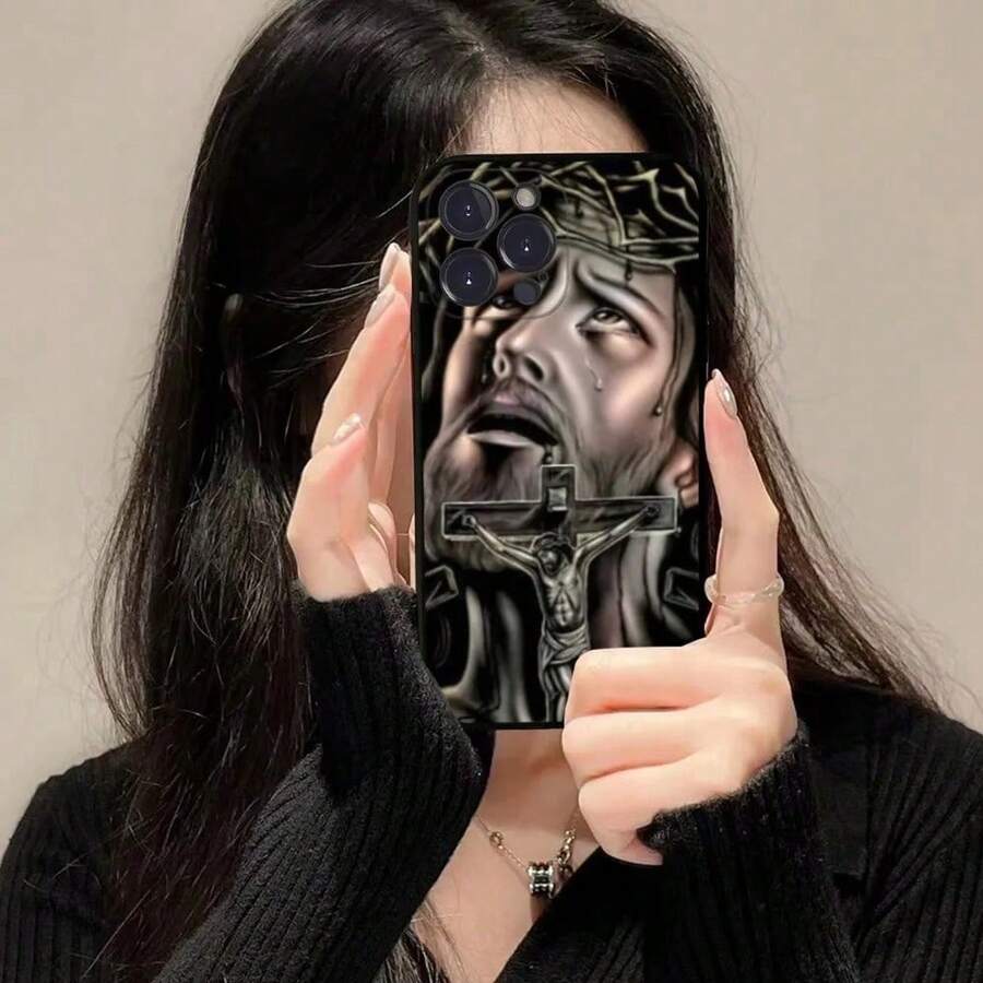 Jesus Christ Christian Phone Case Compatible With 14 11 12 13 Mini Pro XS Max Cover 6 7 8 Plus - z9 - View 1