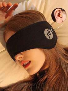 3D 輪廓遮光隔音睡眠眼罩，可調節眼罩與耳罩，多功能「眼罩 + 耳塞」套裝，緩解失眠，彈性旅行午睡眼罩，保暖防寒運動頭帶，適用於臥室、旅行、辦公室、學校、戶外活動，情人節禮物、母親節禮物、2026 世界盃禮物 - 彩色 - 查看 12