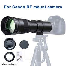 420-800mm F8.3-16 超远摄镜头，T卡口 | 兼容单反/微单相机，手动对焦，铝合金镜身，多层镀膜光学镜片，适用于野生动物、观鸟和风景摄影 - 查看 15