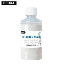 ELHUA Acrylic Paint Retarder Professional Acrylic Medium Slow-Drying/Acrylic Paint Thinner/Acrylic Paint That Extends Drying Time Suitable For Fluid Painting - Slow-drying Agent - View 11