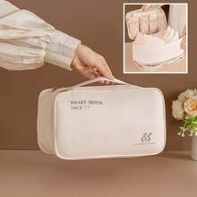 1 buah Tas Penyimpanan Pakaian Dalam Multi-Lapisan - Tas Organizer Perjalanan Nilon Tahan Lama, Desain Multi-Kompartemen Cocok untuk Bra, Celana Dalam, Kaus Kaki - Portabel dan Dapat Dicuci dengan Tangan, Penyimpanan Pakaian - View 10