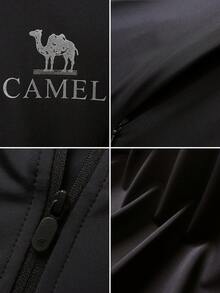 CAMEL CROWN Women's Outdoor Lightweight Breathable Quick-Dry Sun Protection Jacket, Unisex Design, Suitable For Spring And Summer - Phantom Black - View 4