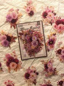 1 Pack 20pcs Floral Plant PET Stickers DIY Collage Decoration Vintage Scrapbook Material Stickers School Supplies - DT1853 - View 9