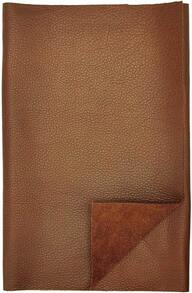 Reed Leather Hides - Cow Skins (8 Inches X 11 Inches, Brown) - ColorC - View 1