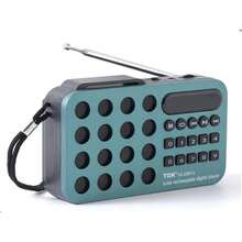 Rechargeable Portable FM Radio Solar Bluetooth Speaker, Supports USB/TF Card/MP3 Playback, FM Radio Reception, Lightweight Multifunctional Audio Device Suitable For Outdoor Camping Hiking - 1200mAh Battery - View 12