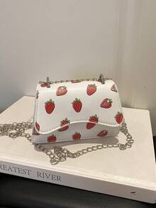 Fashionable Printed Handbag For Women, New Style Versatile Chain Shoulder Crossbody Bag - Multicolor - View 6