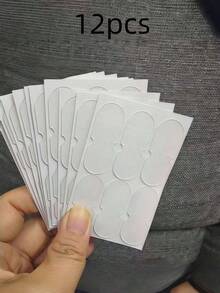 EELHOE 6入矯正剪耳貼，V臉垂直提拉黏貼貼片，V臉黏貼貼片，適合日常妝容、派對、婚禮、購物、約會、晚餐聚會、假日妝容，母親節禮物 - 彩色 - 查看 18