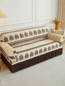 1 buah Sarung Sofa Rok Satu Bagian Elastis Tahan Debu dan Noda dengan Motif Cetak, Dekorasi Rumah Ruang Tamu, Dekorasi Sofa 1/2/3/4 Dudukan, Universal untuk Semua Musim, Dapat Dicuci dengan Mesin - MultiWarna - View 7