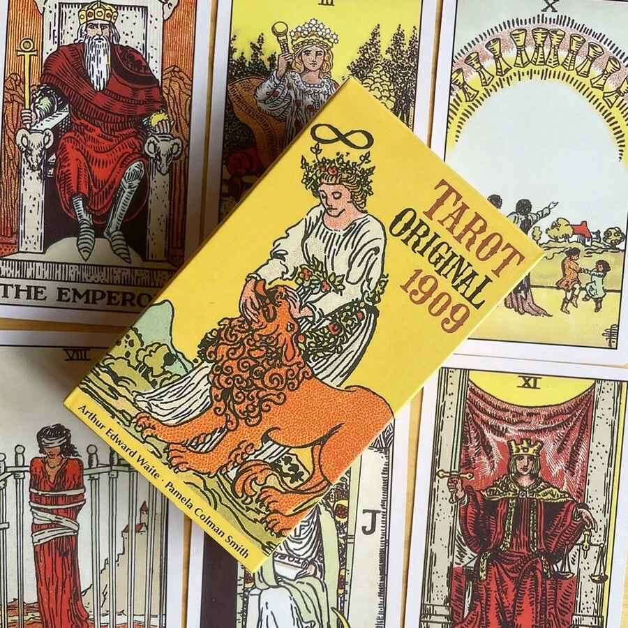 1909 經典塔羅牌遊戲，派對遊戲，占卜算命卡牌遊戲，節日禮物 - 1909 tarot - 查看 1