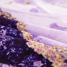 3Pcs Purple Landscape Style Comforter Set Double Queen King Size,Bed In A Bag Green Bedding Sets Botanical Microfiber Comforter Soft Lightweight Bed Set With Pillowcases,,Wedding Items,Valentines Day Home Bed Room Decor,All Season - Purple01 - 查看 10