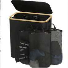 Cestas para la Ropa - Negro - Ver 1