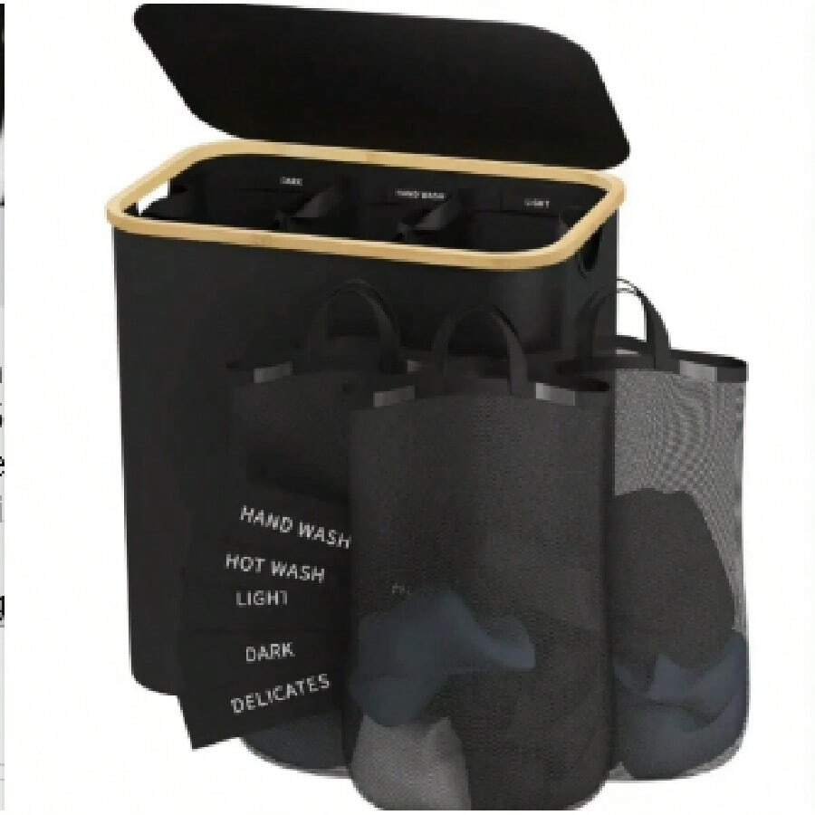 Cestas para la Ropa - Negro - Ver 1
