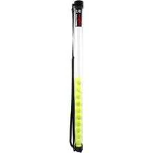 Tennis Ball Hopper With Shoulder Strap - Lightweight Durable Ball Picker - Holds 18 Balls - Tennis Players, And Trainers - Clear - View 1