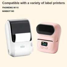3 Rolls 40x30mm Mixed Color Synthetic Label Paper (Purple/White/Pink) – Matte Finish, Label Printer Compatible, Ideal For Supermarket, Restaurant & Retail Pricing Labeling - Multicolor - View 7