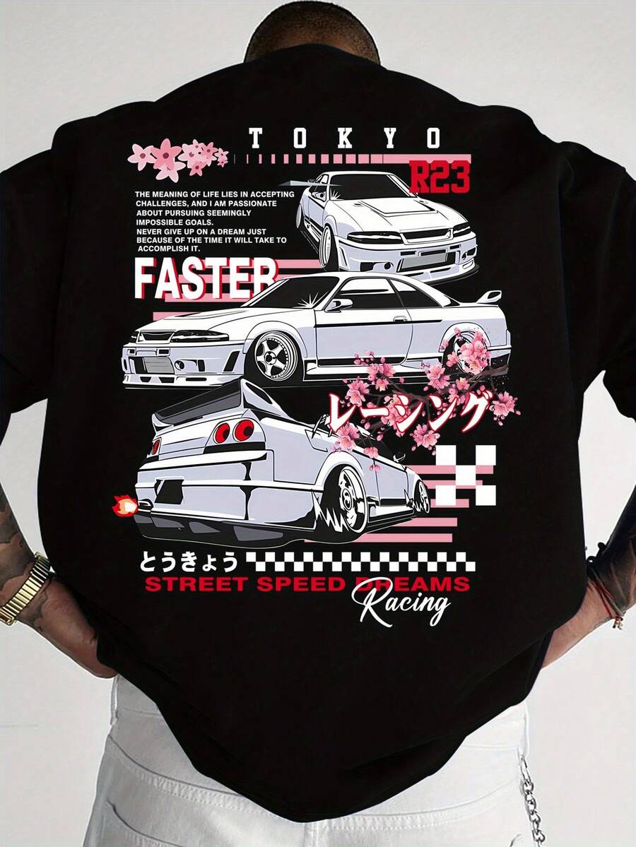 Men T-Shirts - Black - View 1