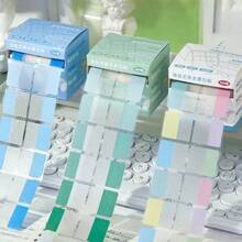 Pegatinas de índice extraíbles con degradado perlado, notas adhesivas, etiquetas y calcomanías, blocs de notas inspirados en Morandi para diarios, de alta calidad y adhesivos - Vistoso - Ver 3