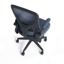 Highly Adjustable Office Chair, Swivel Mesh Back Computer Chair, Soft Seat Cushion And Mobile Caster Design, Suitable For Office Desk/Study Desk/Home Workspace - Grey - View 7