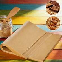 50/100pcs Pre-Cut Non-Stick Baking Paper, Suitable For Baking, Cooking, Grilling, Air Fryer And Steaming, Fits Most Baking Pans - Multicolor - View 5