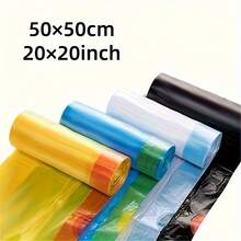 40uds (2 rollos) / 100uds (5 rollos) / 200uds (10 rollos) bolsas basura con cordón, 4 galones.Ideales para hogar, cocina o dormitorio. - Paquete de prueba de 40 piezas - Ver 6