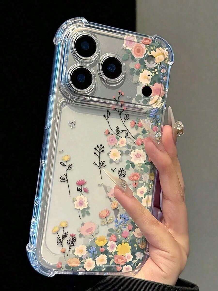 1 funda de teléfono eleganteNo incluye cordón ni soporte DaisyFlorTransparenteAnticaídaTeléfonoCaso,MinimalistaPrimaveraEstiloTeléfonoCaso,AdecuadoParaDiarioUso,CompatibleCon15/15Pro/15Plus/15ProfesionalMáx. /16/16Pro/16ProfessionalMax/17/17Pro/17ProfessionalMax /12/12Pro/12Mini/13/13Mini/13Pro/13ProfesionalMax/14/14Plus/14ProfesionalMax/11FundaSuave - Estilo 1 (1 pieza) - Ver 1