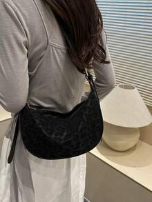 Casual Personalized Leopard Print Fashion Minimalist Chic Large Capacity Summer New Women's Shoulder Underarm Bag - Multicolor - View 6