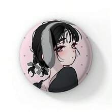 58mm Pop Cartoon Cute Girl Sua Soft Button Pins Anime Alien Stage Coin Brooches On Backpack Decor Round Badges For Bag Hat Jewelry Gifts - 58 mm - View 25