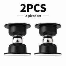 1/2/6/8pcs Ultra Strong Magnetic Silent Buffer Door Stopper, No Drilling Required, Easy Installation, Ensures Safety, Suitable For Various Types Of Doors In Home And Office, Best Christmas Gift, Black White Transparent - A - View 19