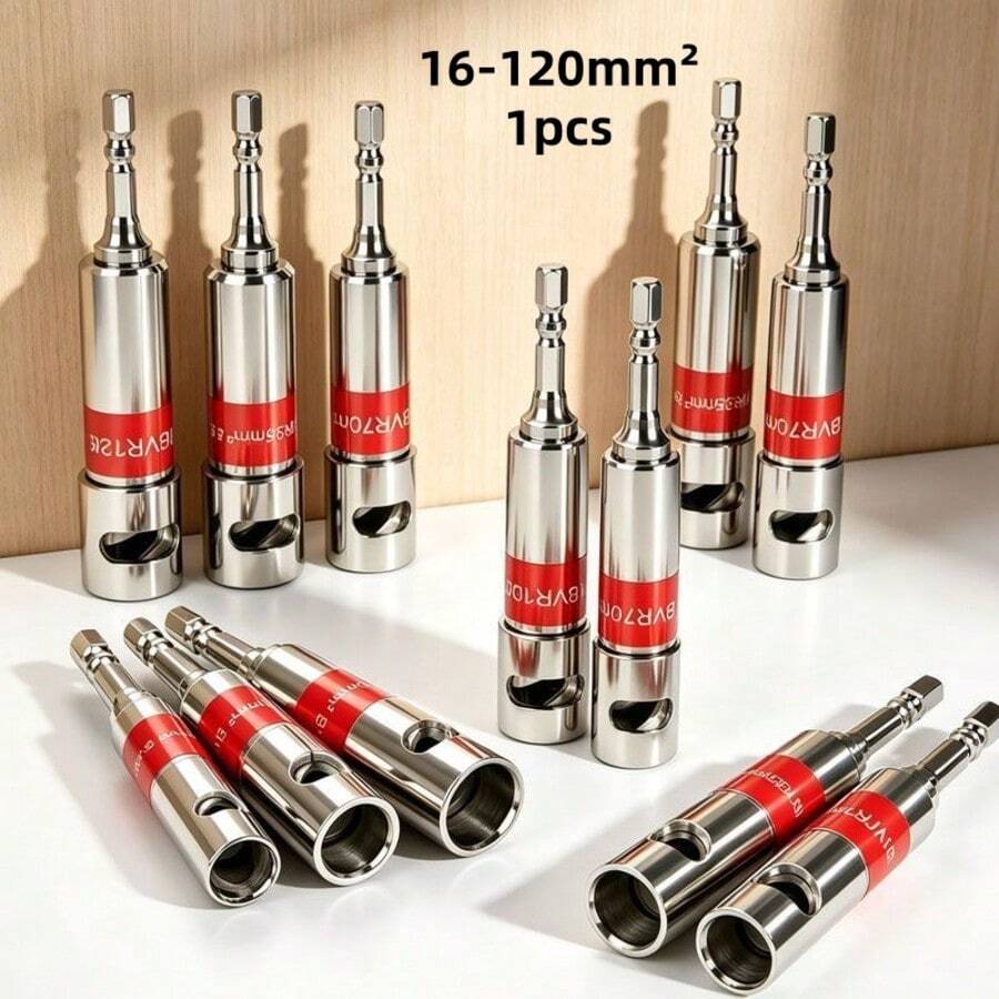 New Upgraded Cable Stripper Bit, 16-120mm², Fast Stripping Without Damaging Wire Core, Hand Drill Tool, Household Cable Stripper