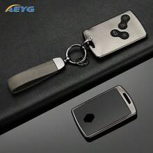 Metallic Gray TPU Car Key Fob Cover, Anti-Scratch Protective Shell Fit For Renault Duster Captur Clio Logan Megane RS 1/2/3/4 Koleos Scenic Fluence Zoe - Renault F Model - View 5