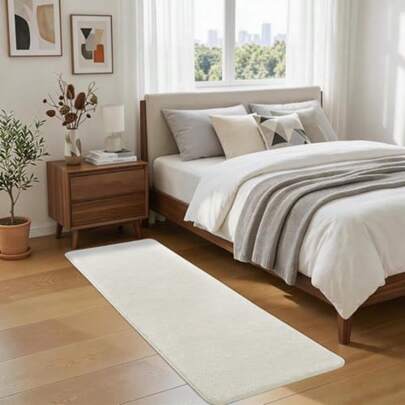 Alfombras de pasillo suaves para dormitorio 2x6 antideslizantes para pasillo cocina lavandería dormitorio lavables de pelo bajo alfombras largas para niñas