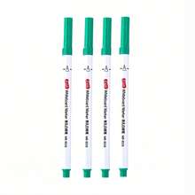 2pieces/4pieces Colour Erasable Whiteboard Marker Pens, Ultra-Fine 0.5mm, Teaching Office Stationery, Creative Color Markers, Water-Based Black Dry Erase Markers, Suitable For Halloween, Christmas, School Stationery, Professional Art Use - Multicolor - View 12