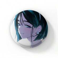58mm Pop Cartoon Cute Girl Sua Soft Button Pins Anime Alien Stage Coin Brooches On Backpack Decor Round Badges For Bag Hat Jewelry Gifts - 58 mm - View 44