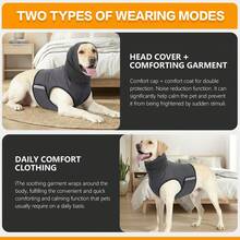 Dog Anxiety Vest And Coat, Suitable For Vet Visits And Separation, Keeps Pets Calm, Suitable For Thunderstorms, Fireworks And Other Situations, Anti-Anxiety Vest For Dogs And Cats - Multicolor - View 12