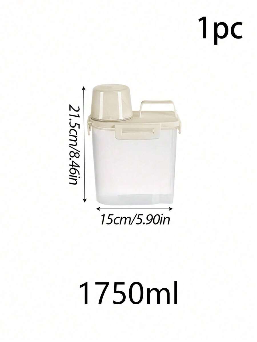 Essential Kitchen Storage, Suitable For Kitchen, Summer Beach, Food, Camping, Organization, Room Decoration, Kitchen Supplies, Food Storage Containers - 1750ML - View 1