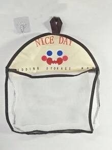 1個/2個/3個 廚房垃圾袋收納架，壁掛式大容量塑膠袋收納網，附魔鬼氈黏扣 - 彩色 - 查看 8