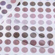 50 piezas Pegatinas de puntos degradados Morandi, 4/6/8mm Pegatinas de puntos de color macaron para Bullet Journal, adecuadas para Scrapbook, Planificador, Sobre, Decoración de tarjetas - 50 hojas - Ver 2