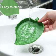 2pcs/Set Leaf-Shaped Reptile Feeding Dish, Turtle Lizard Water Feeder, Plastic Easy-To-Clean Food Bowl & Water Bowl, Reptile Supplies - Feeding Bowl - View 9