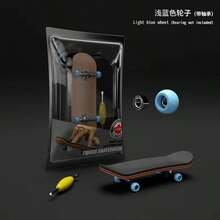 Mini Maple Wood Finger Skateboard Toy Fingerboard Model Teen Party Favor Set Teen Gift - Multicolor - View 15