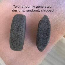 2pcs Volcanic Stone Foot Scrub, For Home And Foot Spa Use, Removes Dead Skin And Calluses - Volcanic Rock - View 4