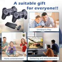 Retro Video Game Console With 2 Wireless Controllers M8 - US A Type Plug(110-127V) - View 2