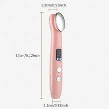 Hailicare Portable Rechargeable Eye Massager, Vibrating Heat Eye Massage Tool, Eye Beauty Device, Relieves Dark Circles, Eye Bags, Fine Lines, Puffiness And Other Eye Problems, 3 Modes Eye Care Tool, Relieves Eye Fatigue, Best Gift For Girls - View 9